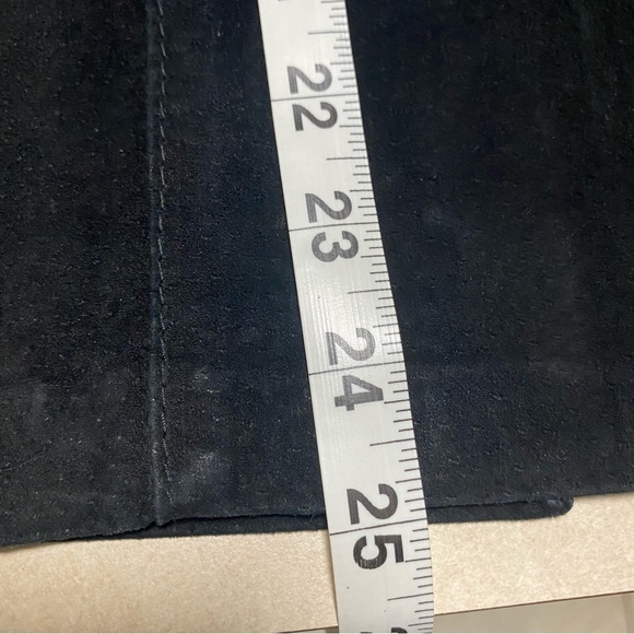 Daniel Marcus Suede Leather Pencil Skirt Size 12 - Picture 14 of 14